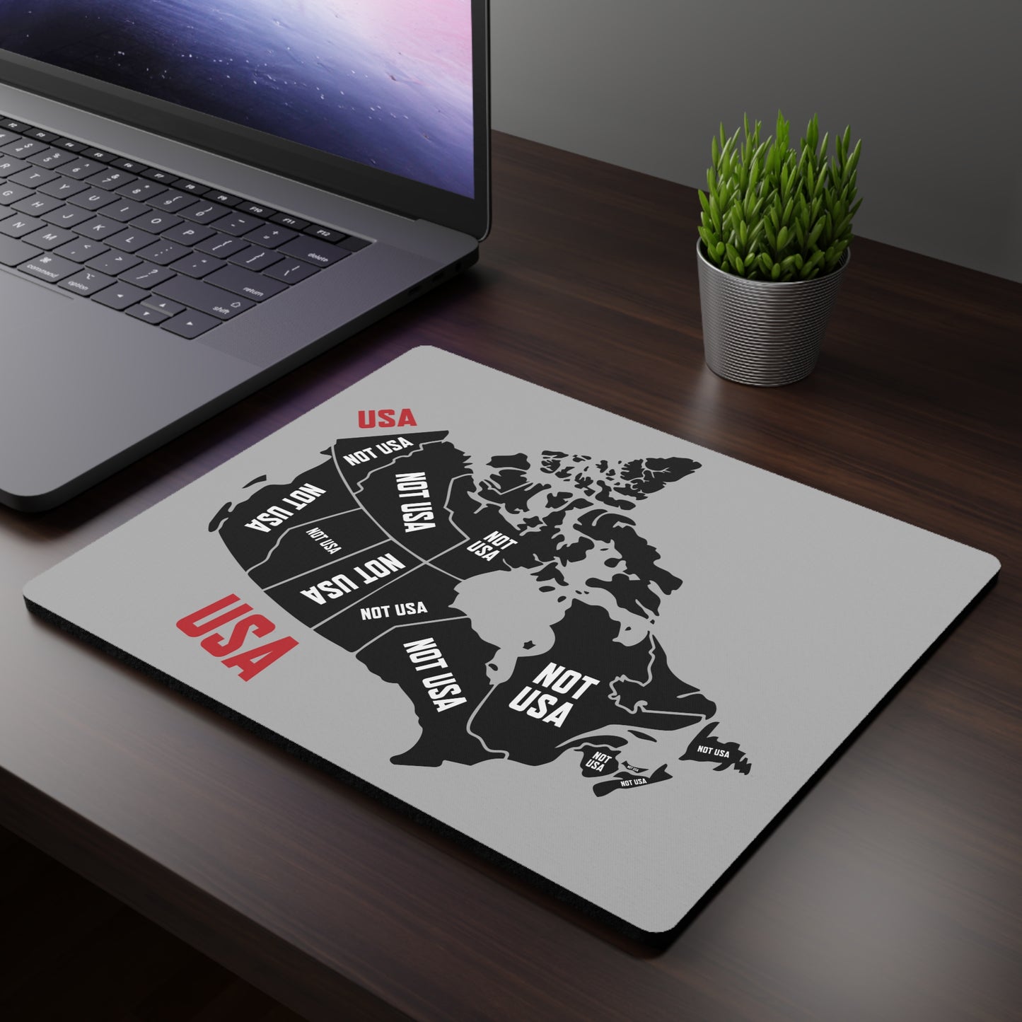 The "Canada is Not USA" Mouse Pad – For the Desk and the Point You Need to Make