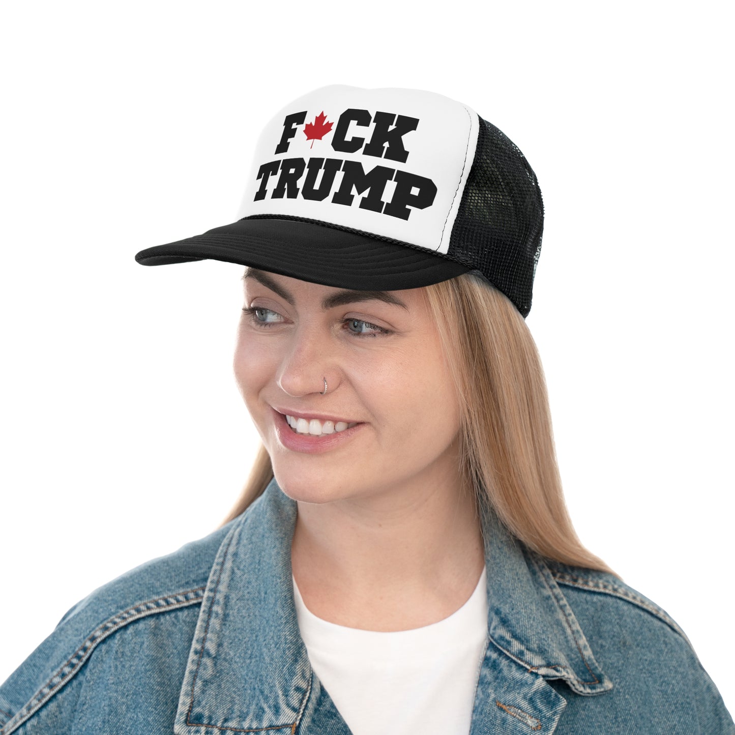 The "Fuck Trump" Trucker Cap – Block the Sun, Not the Truth