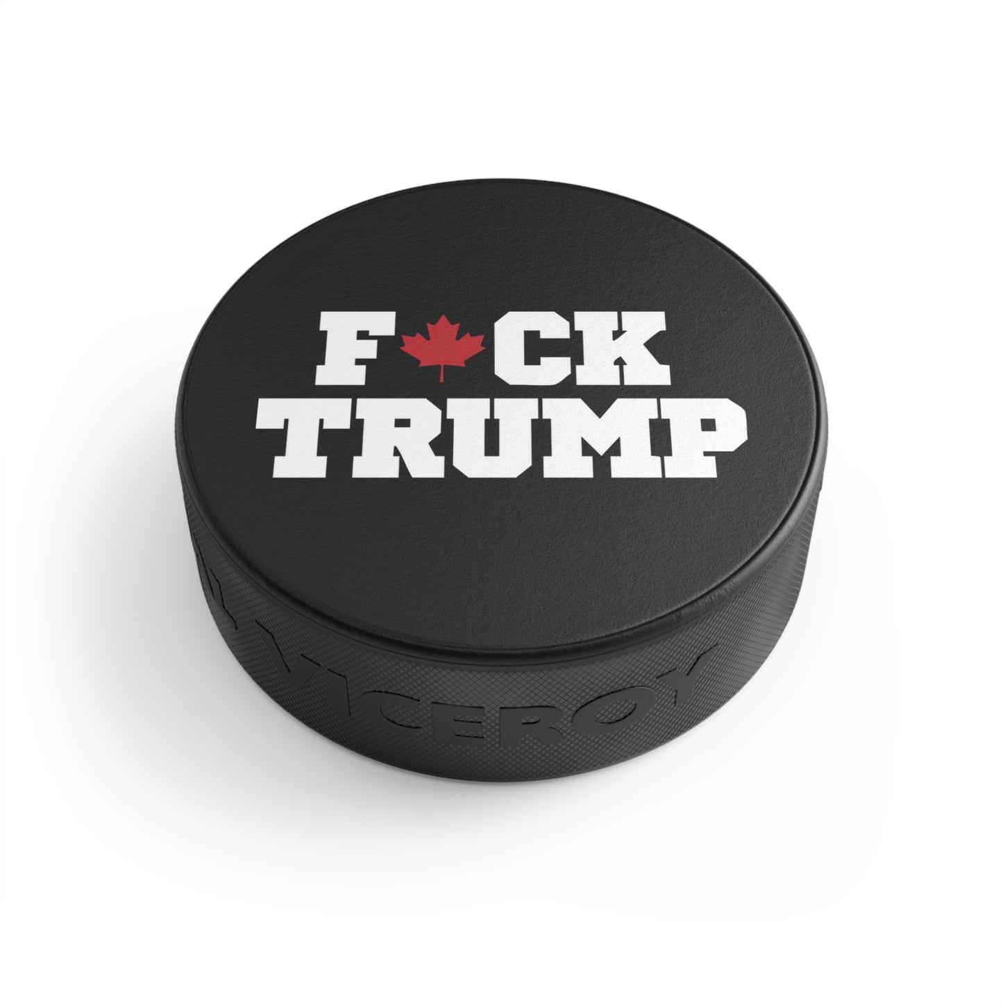 The "Fuck Trump" Hockey Puck – Score a Point!