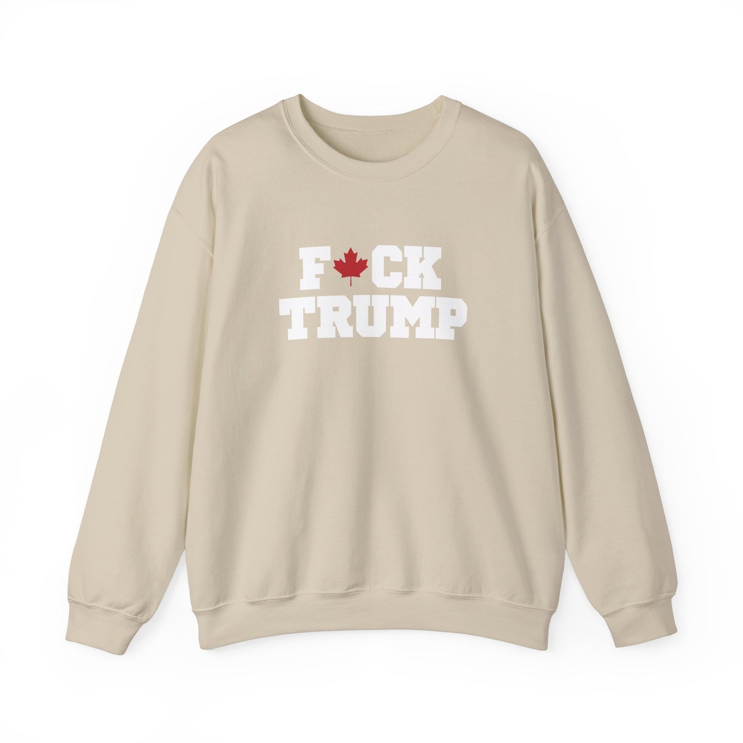 The "Fuck Trump" Crewneck Sweatshirt – Comfort Meets Conviction