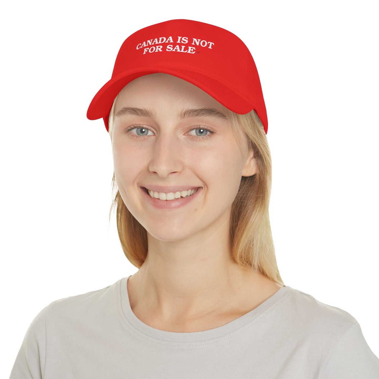 The "Canada is Not for Sale" Hat – The Red Cap That Won’t Embarrass You