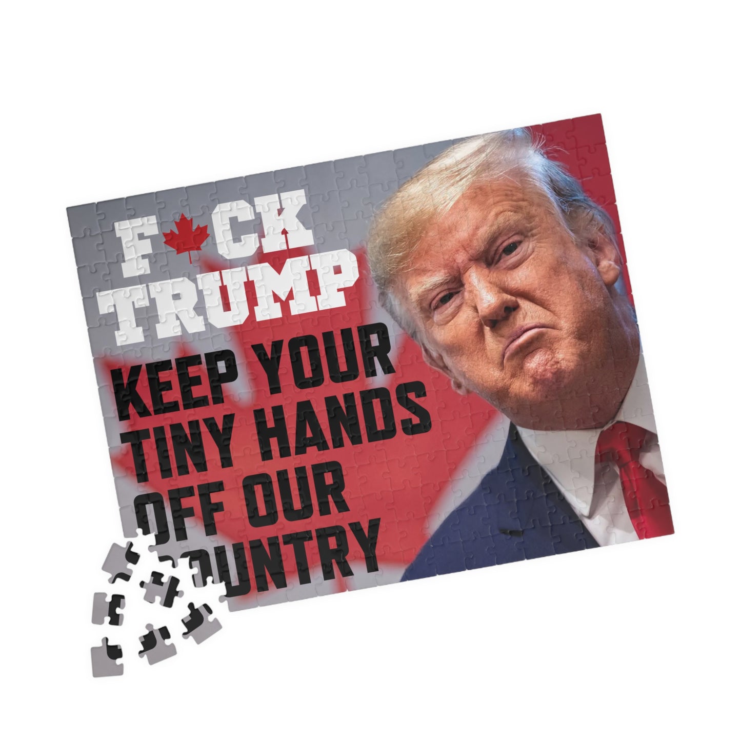 The "Keep Your Tiny Hands Off My Country" Puzzle – A Message Worth Piecing Together