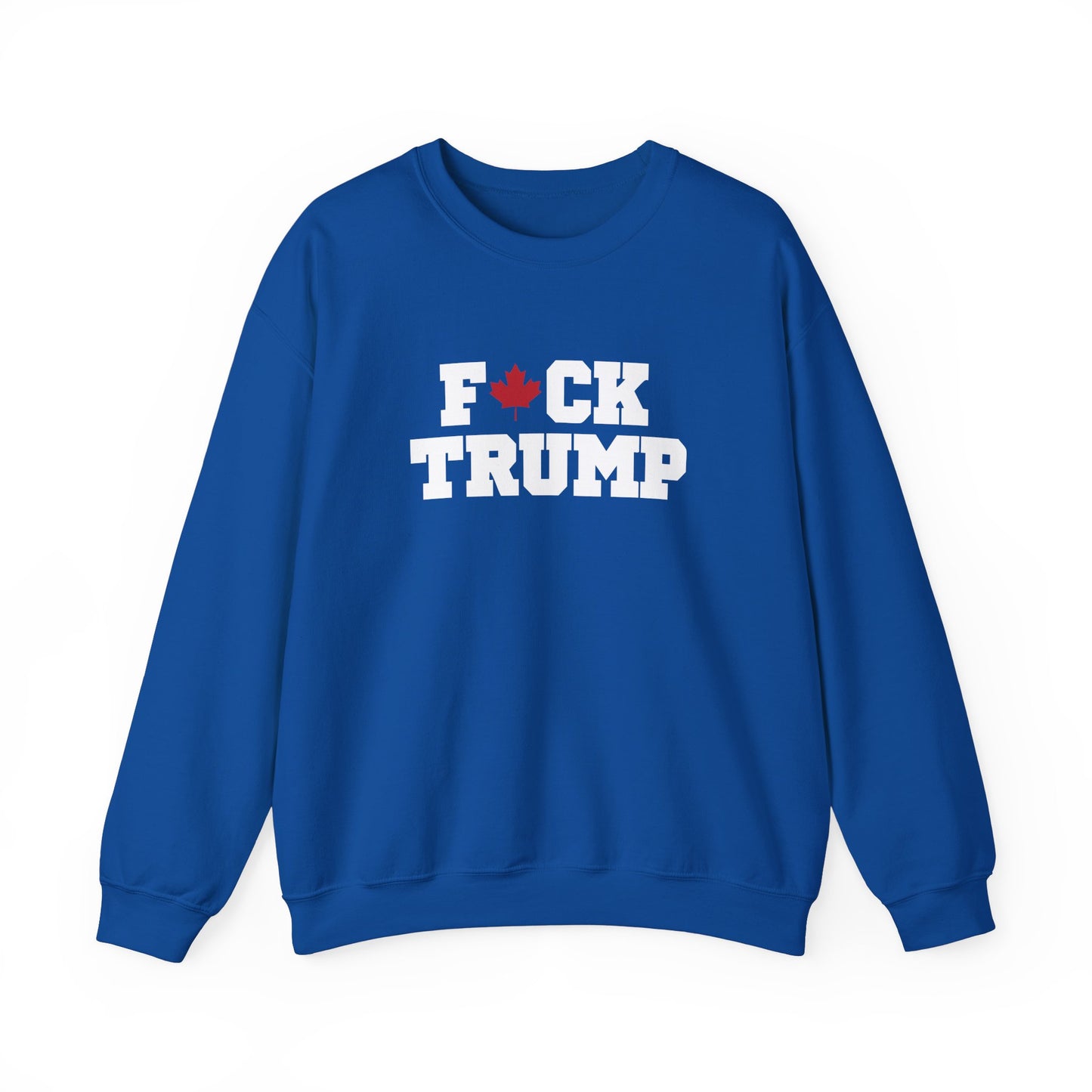 The "Fuck Trump" Crewneck Sweatshirt – Comfort Meets Conviction