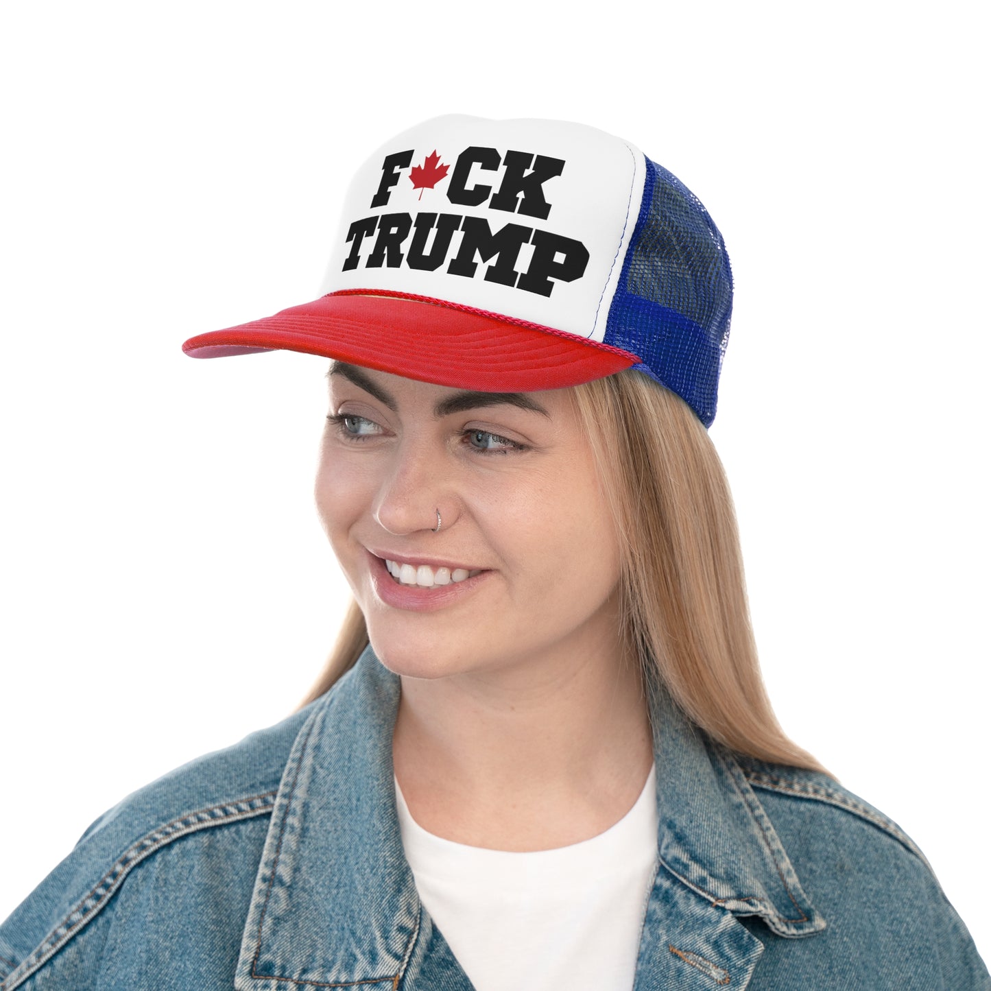 The "Fuck Trump" Trucker Cap – Block the Sun, Not the Truth