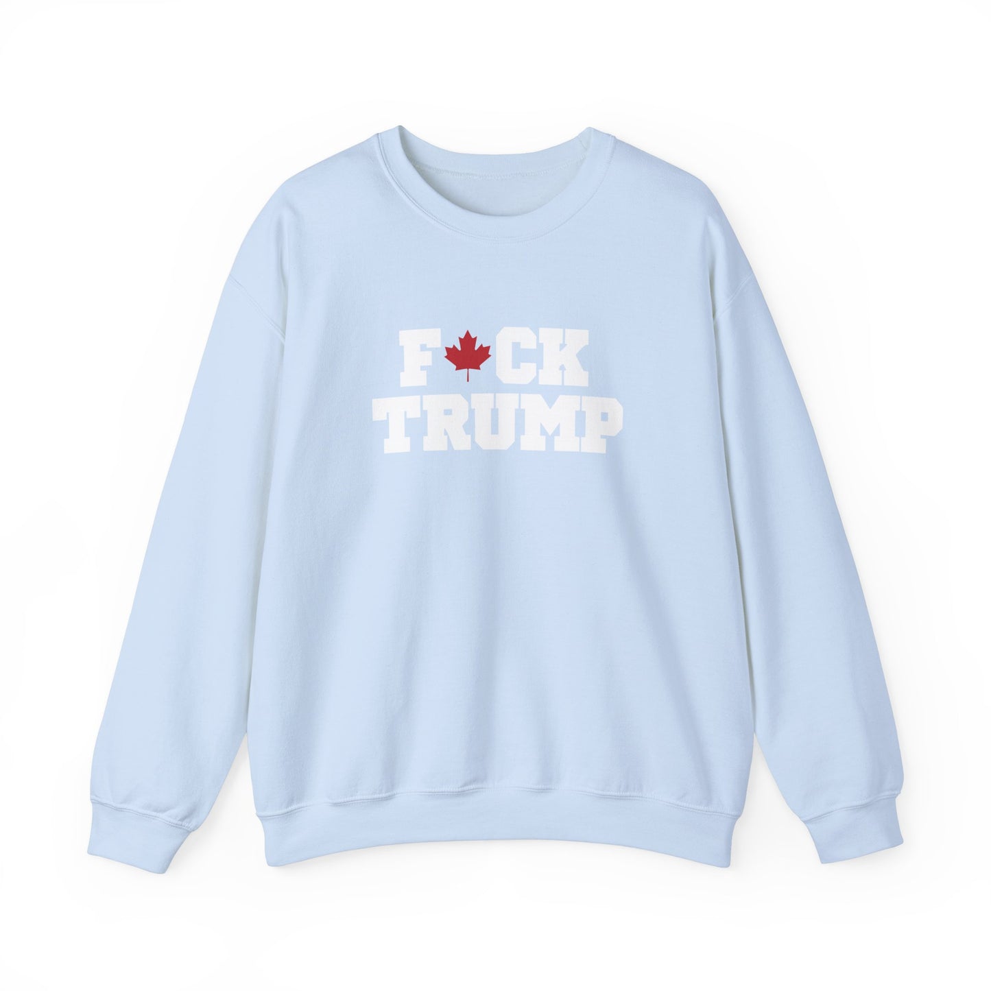 The "Fuck Trump" Crewneck Sweatshirt – Comfort Meets Conviction