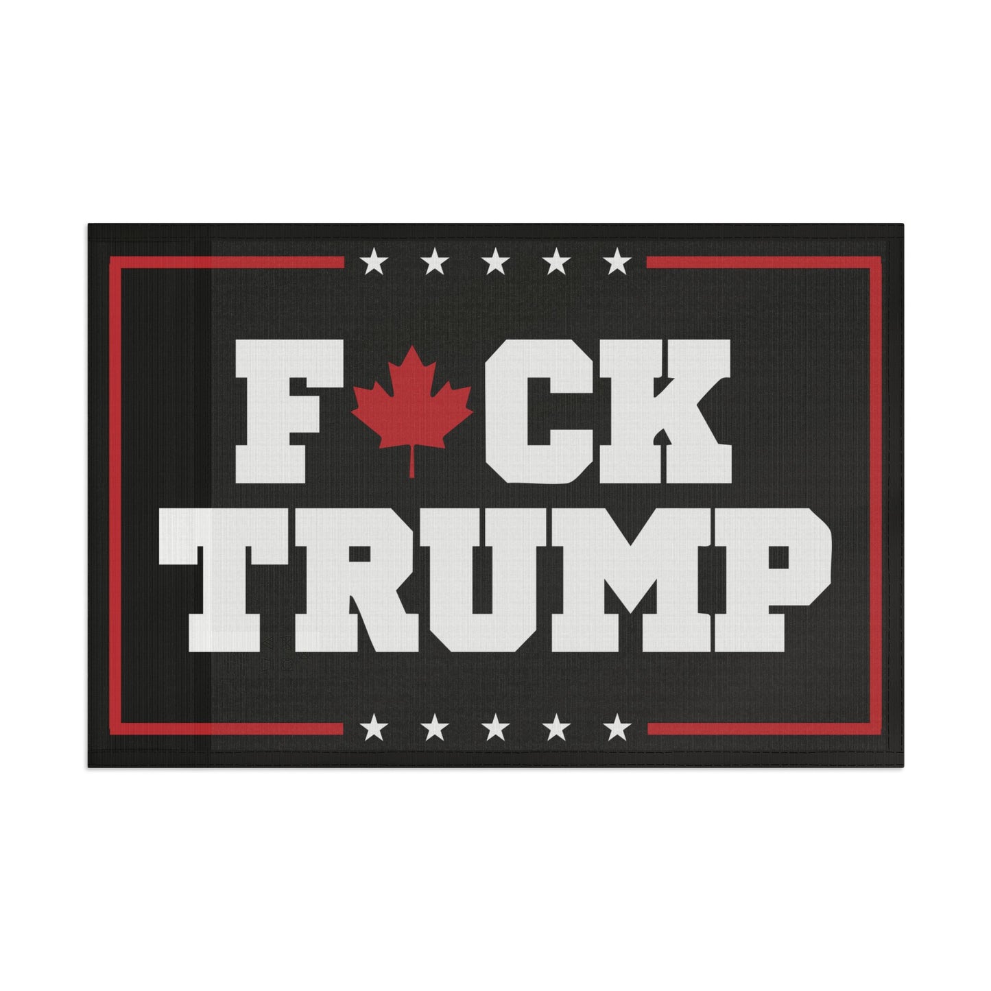 The "Fuck Trump" One-Sided Flag – Make Your Home a Statement Piece