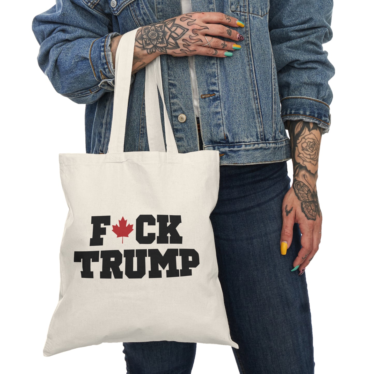 The "Fuck Trump" Tote Bag – Carry the Truth Everywhere