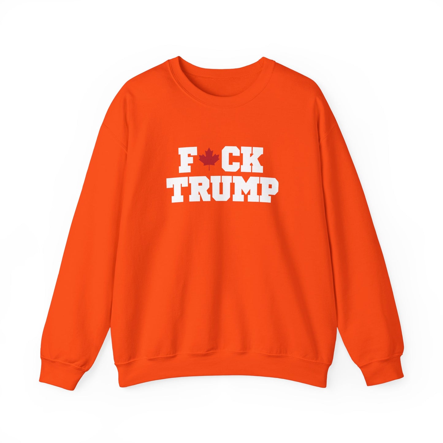 The "Fuck Trump" Crewneck Sweatshirt – Comfort Meets Conviction