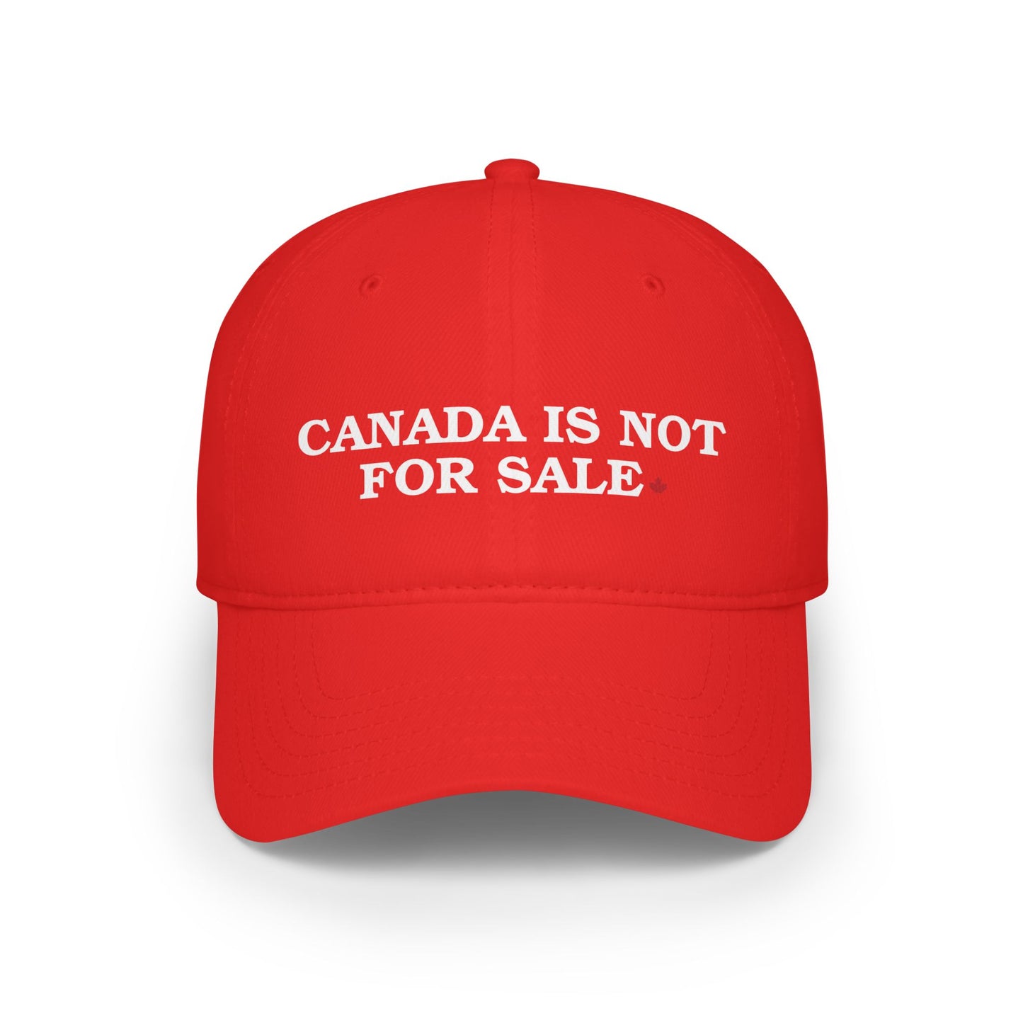 The "Canada is Not for Sale" Hat – The Red Cap That Won’t Embarrass You