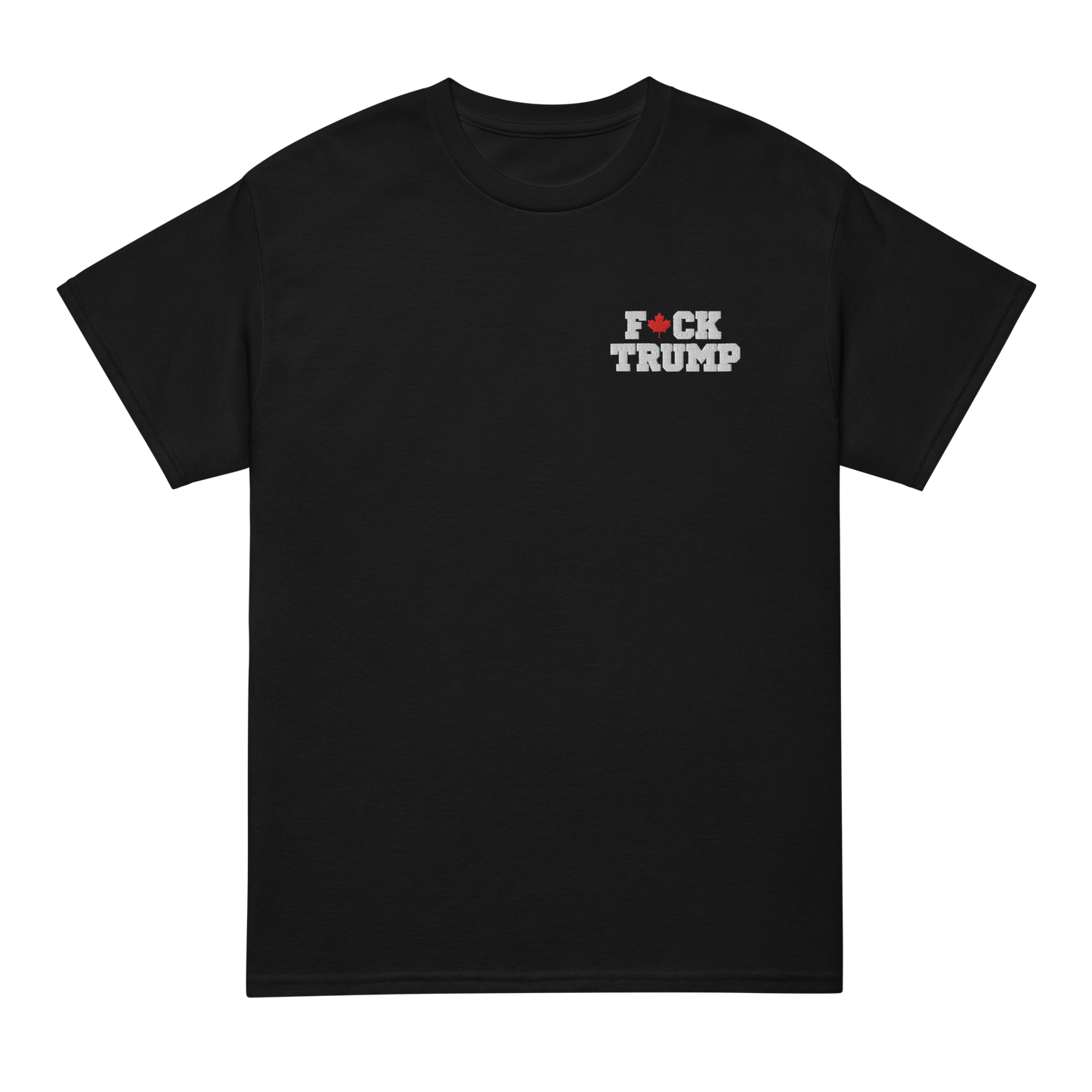 The "Fuck Trump" Embroidered Shirt – Bold Threads for Big Statements